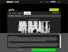 Tablet Screenshot of girls.hopaj.pl