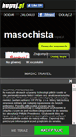 Mobile Screenshot of masochista.hopaj.pl