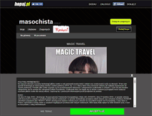 Tablet Screenshot of masochista.hopaj.pl